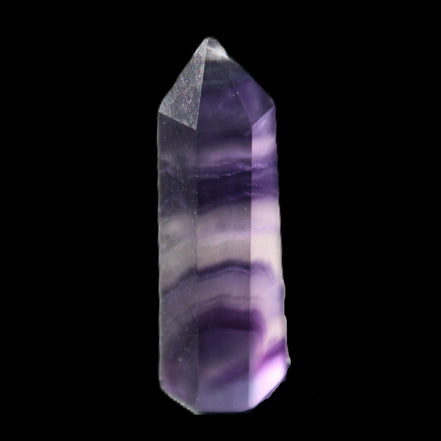 Rainbow Fluorite tiny wand 40mm 11.5g in sunlight - Rocks and Things Store