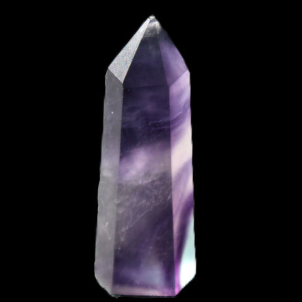 Rainbow Fluorite tiny wand 40mm 11.5g in sunlight - Rocks and Things Store