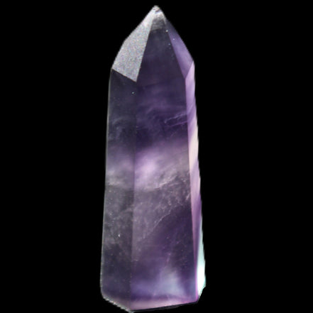 Rainbow Fluorite tiny wand 40mm 11.5g in sunlight - Rocks and Things Store