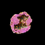 Electric Purple Agate electroplated geode 30mm 7-8g in sunlight - Rocks and Things Store