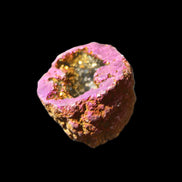 Electric Purple Agate electroplated geode 30mm 7-8g in sunlight - Rocks and Things Store