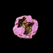 Electric Purple Agate electroplated geode 30mm 7-8g in sunlight - Rocks and Things Store