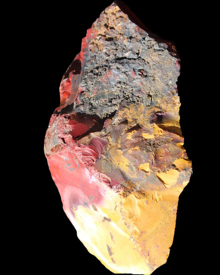 Mookaite 160*97*51mm 706g in sunlight - Rocks and Things Store