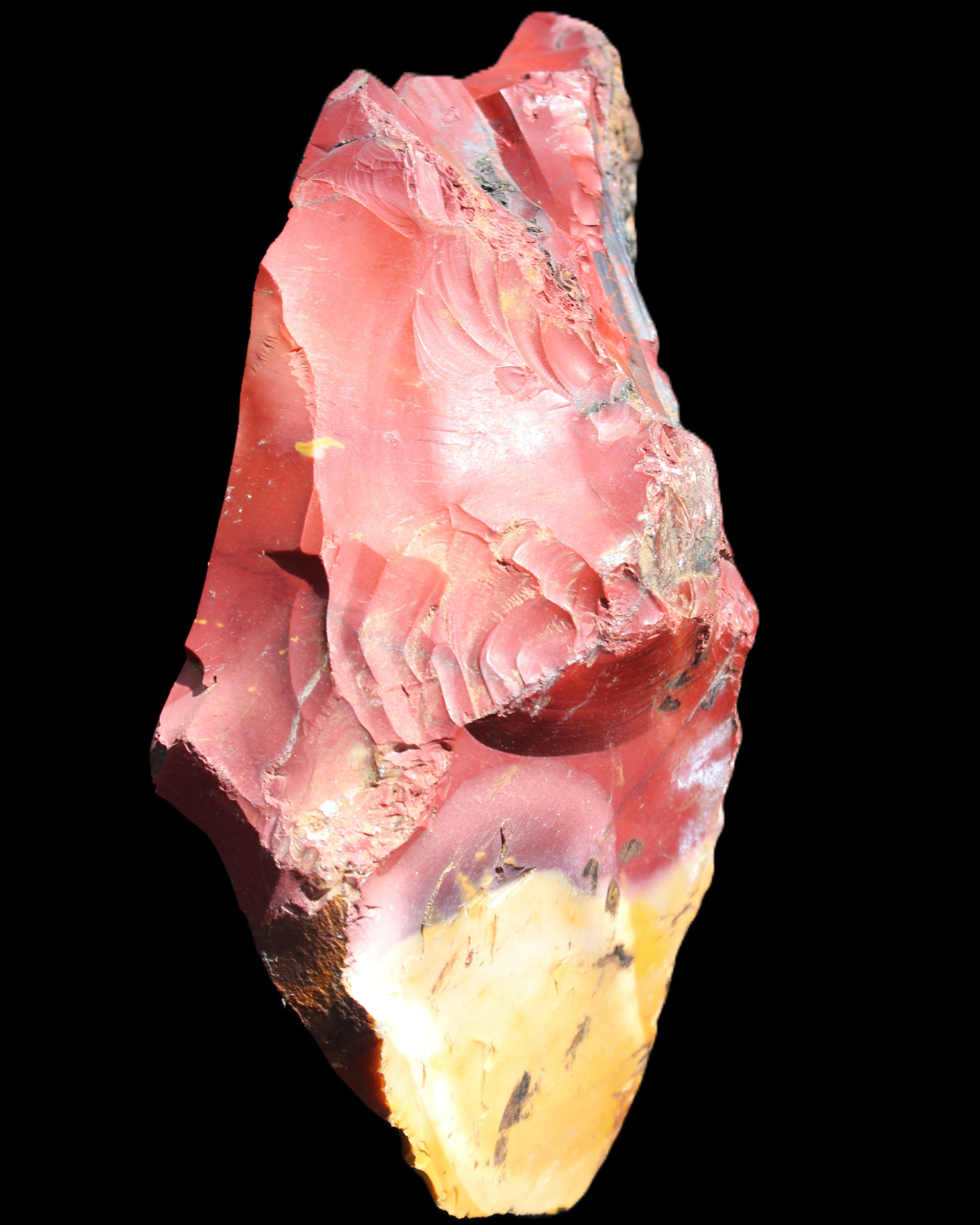 Mookaite 160*97*51mm 706g in sunlight - Rocks and Things Store