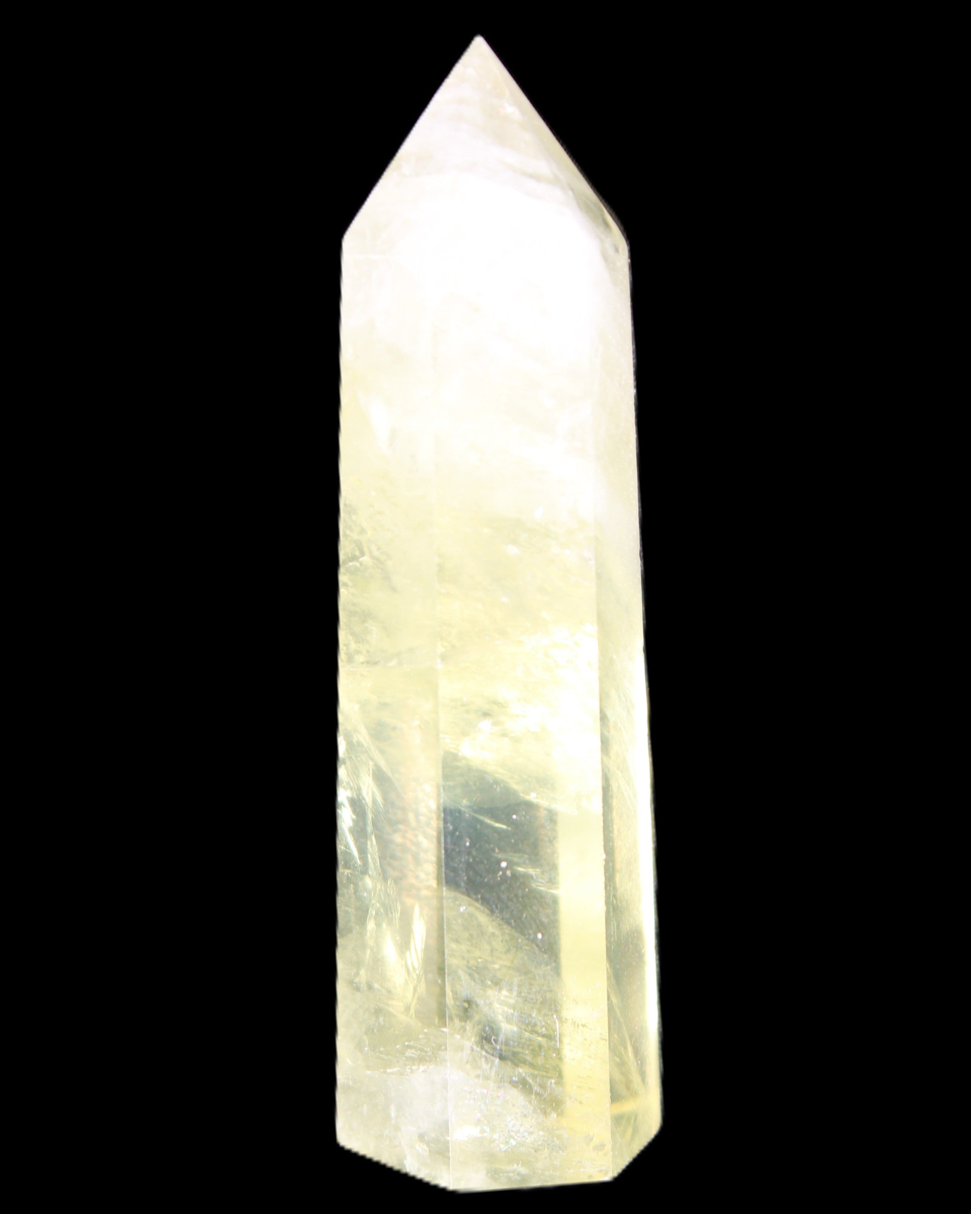 Citrine wand 58mm 23.5g in sunlight - Rocks and Things Store