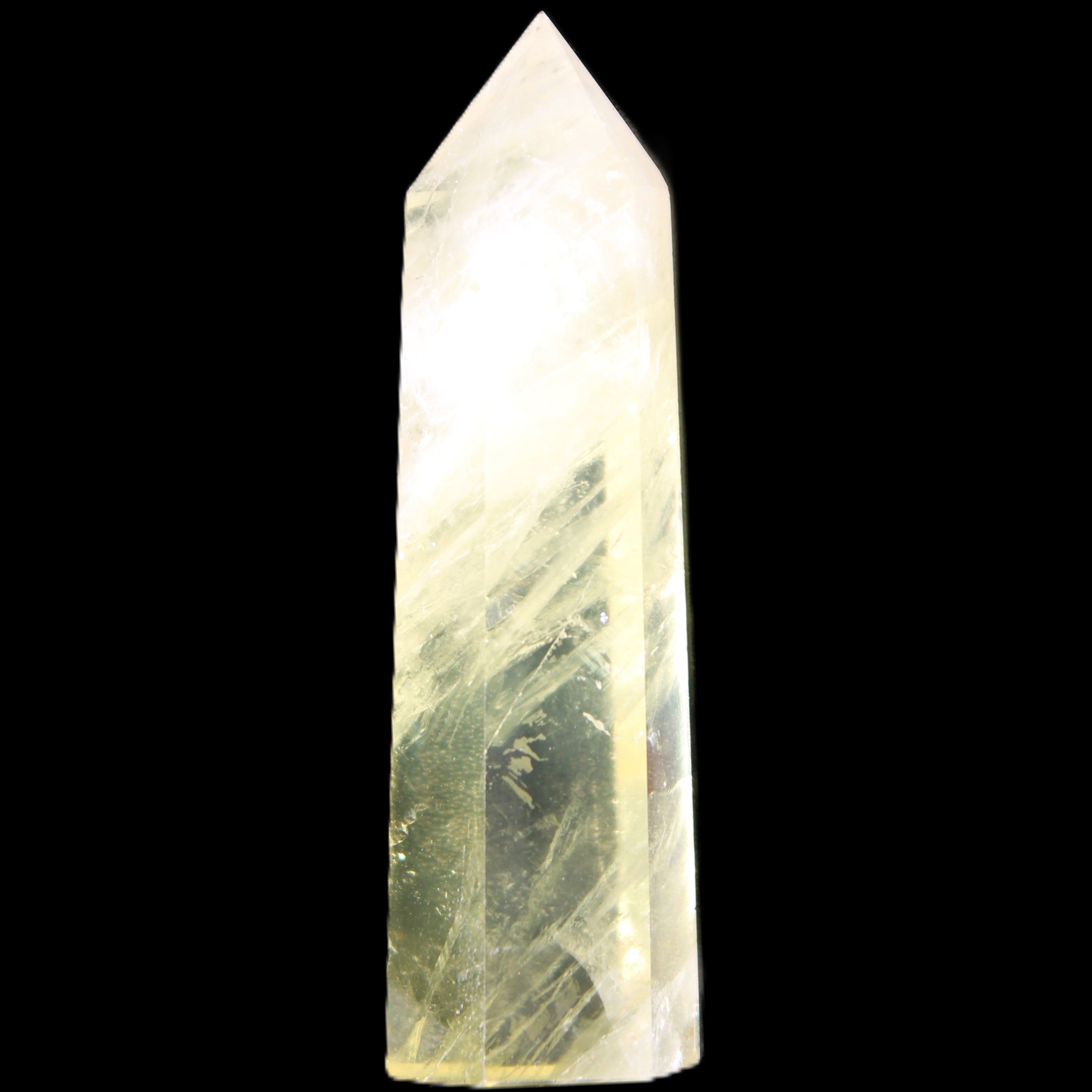 Citrine wand 58mm 23.5g in sunlight - Rocks and Things Store