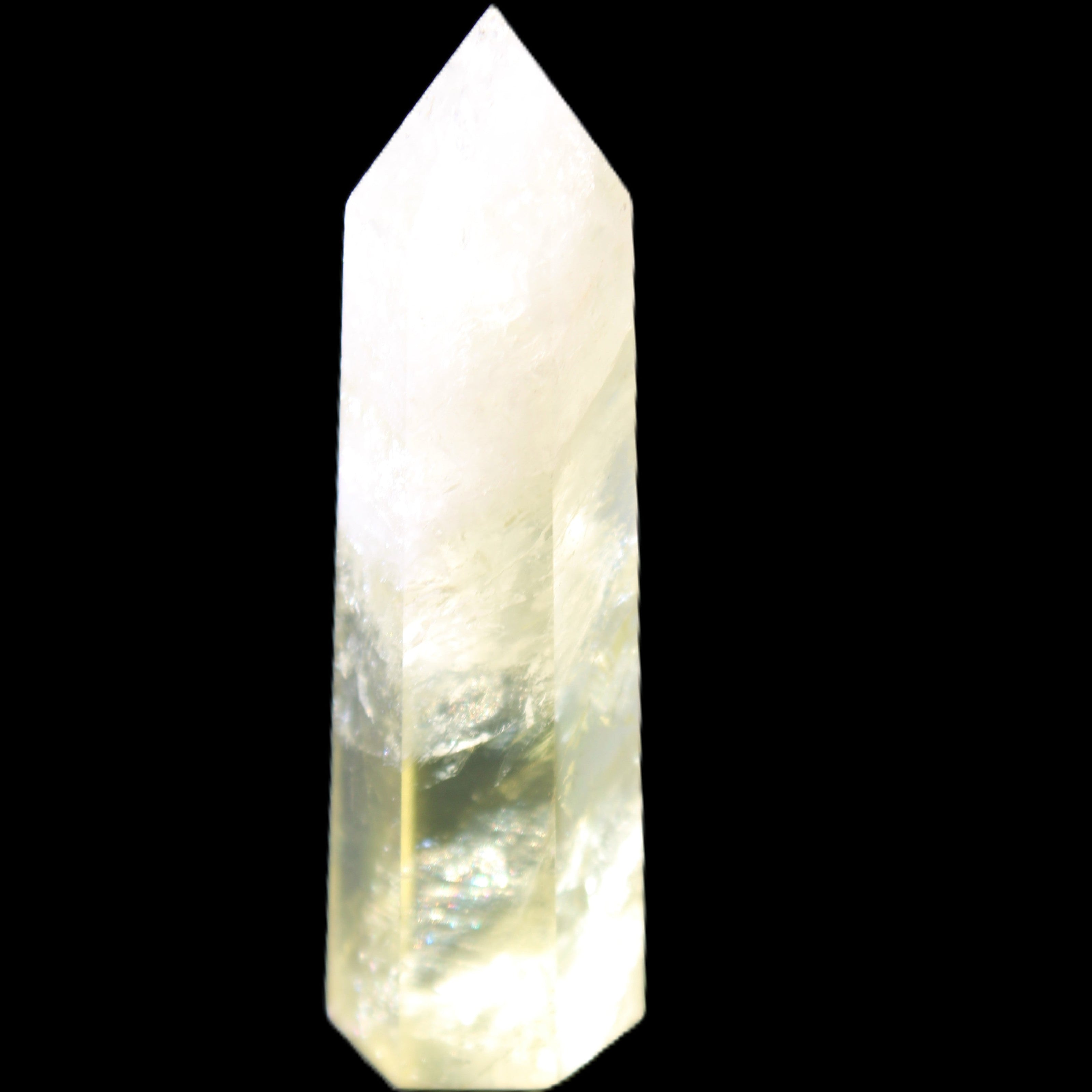 Citrine wand 58mm 23.5g in sunlight - Rocks and Things Store