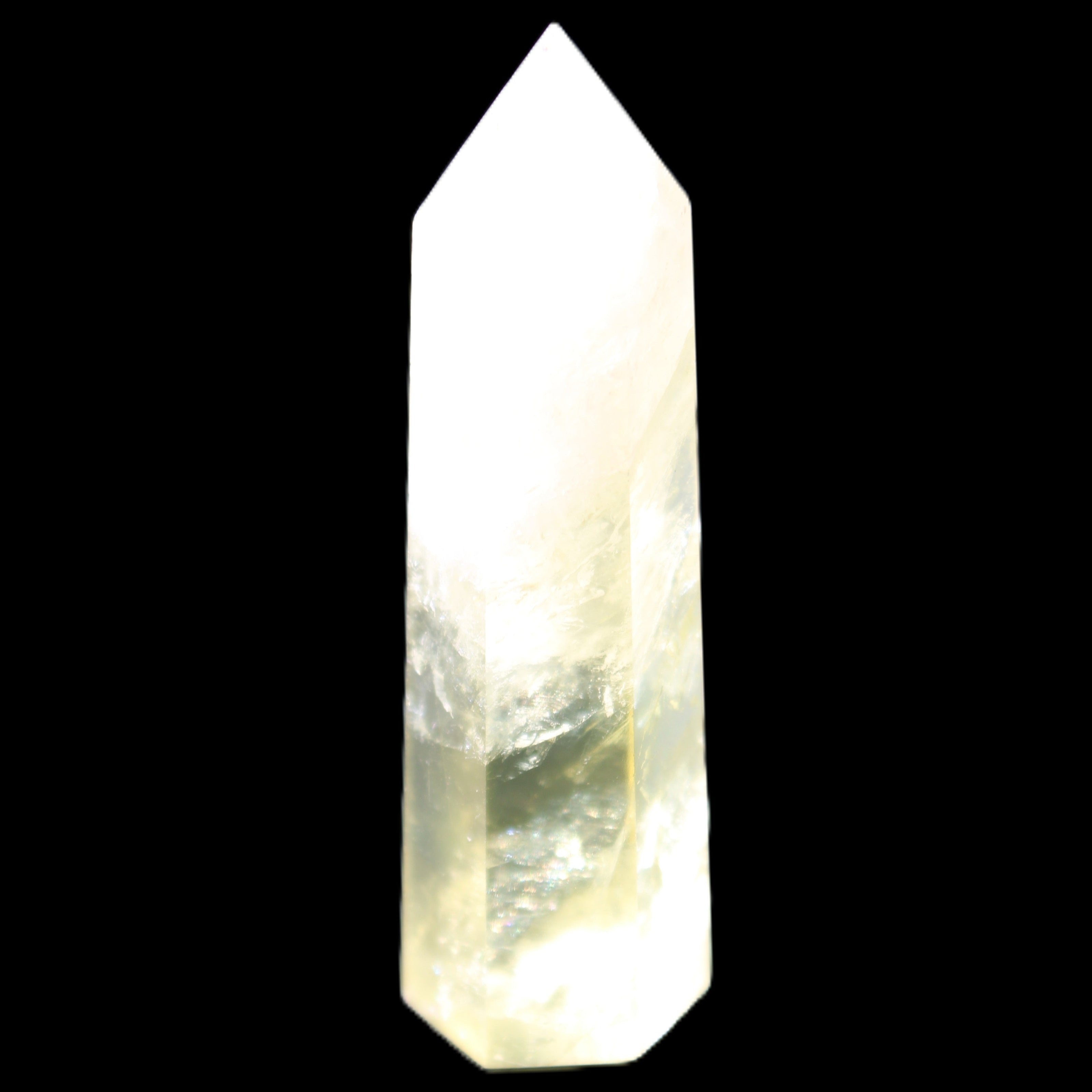 Citrine wand 58mm 23.5g in sunlight - Rocks and Things Store