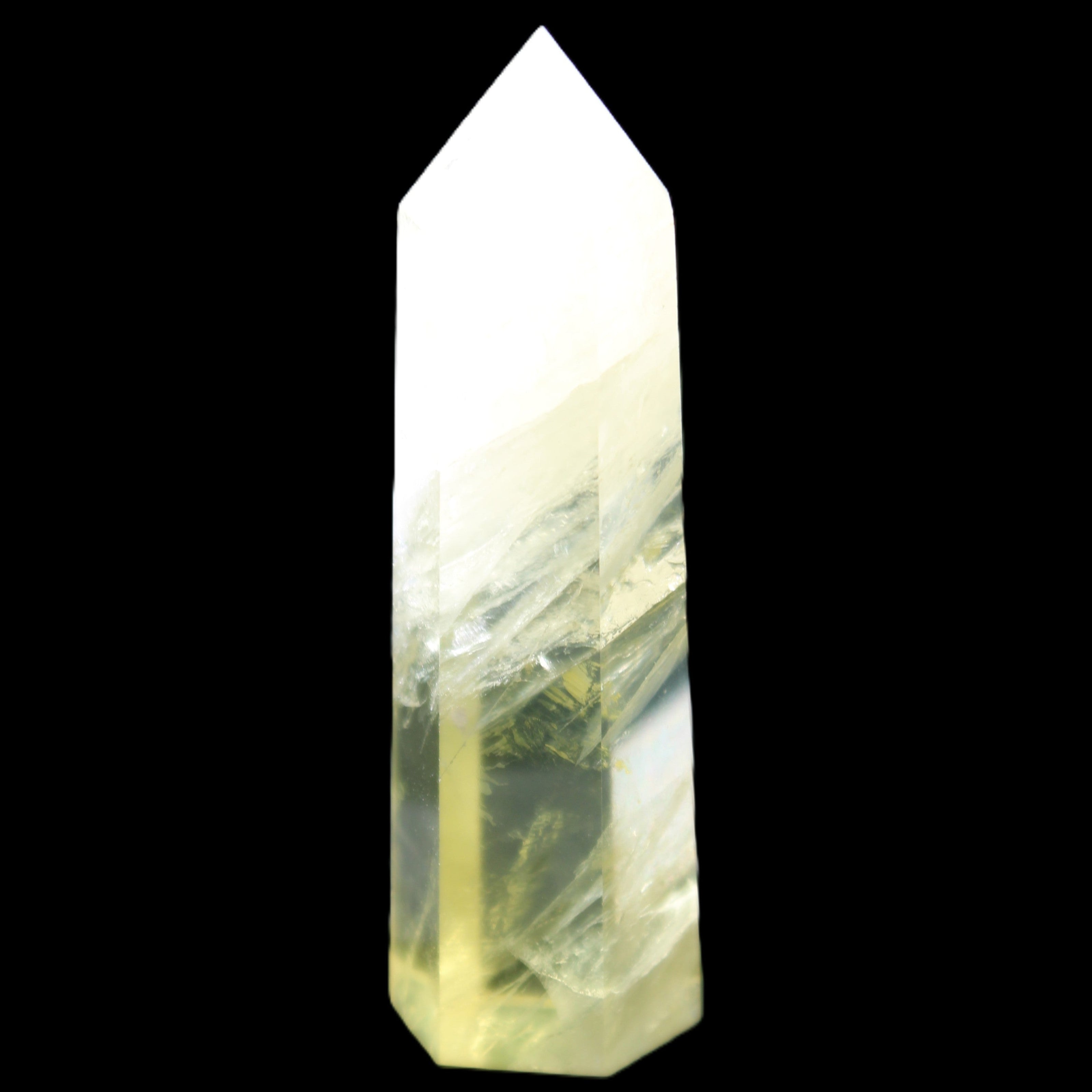 Citrine wand 58mm 23.5g in sunlight - Rocks and Things Store