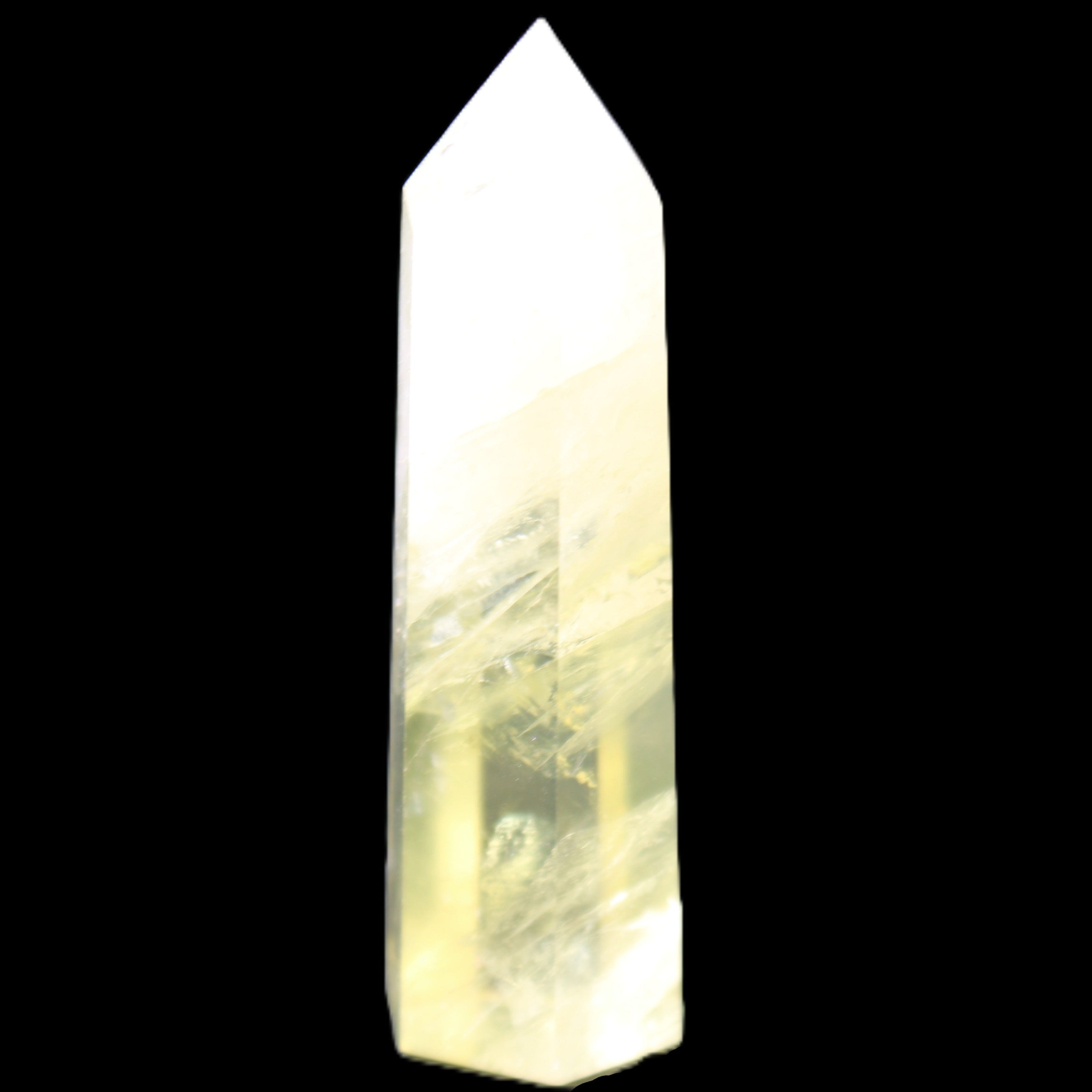 Citrine wand 58mm 23.5g in sunlight - Rocks and Things Store