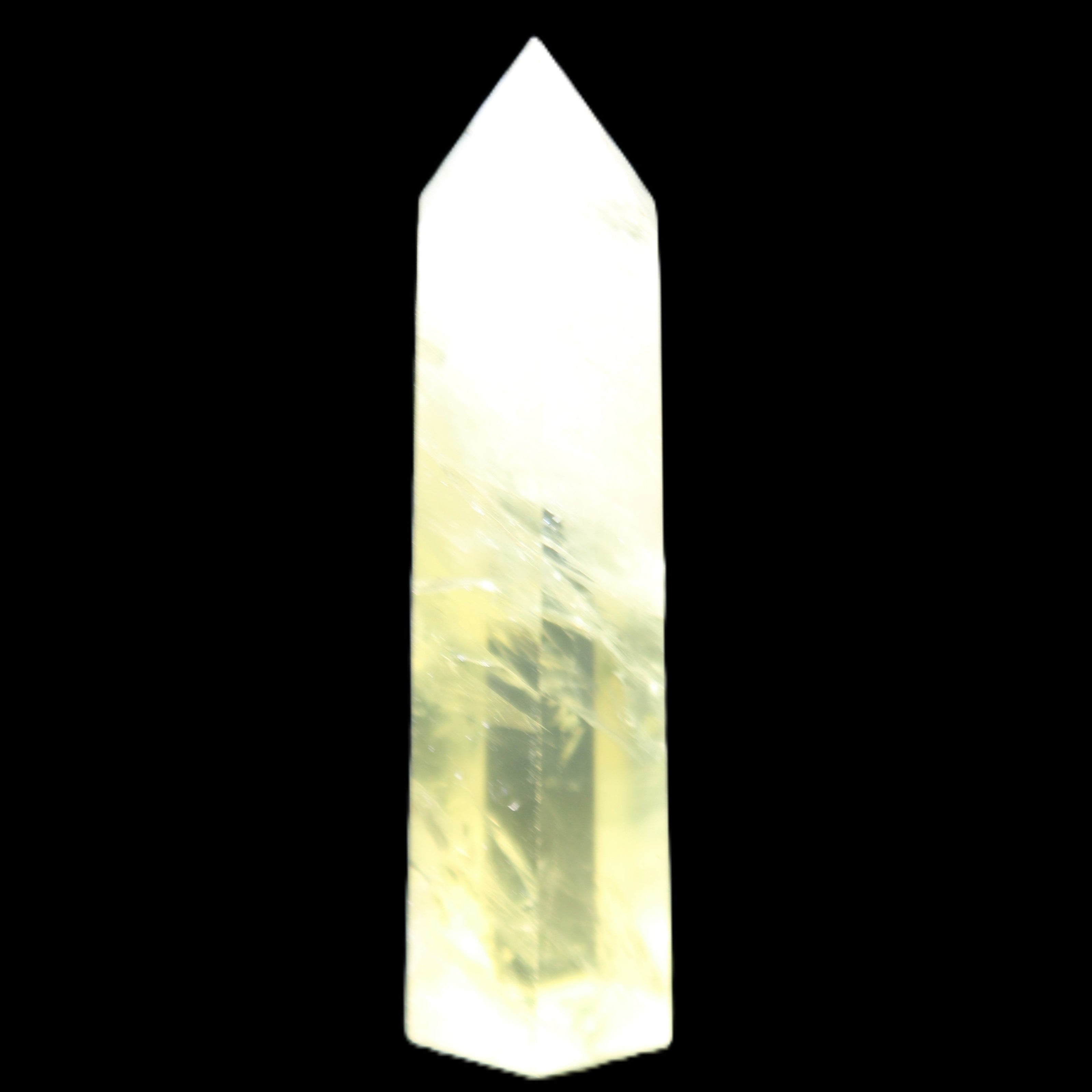 Citrine wand 58mm 23.5g in sunlight - Rocks and Things Store