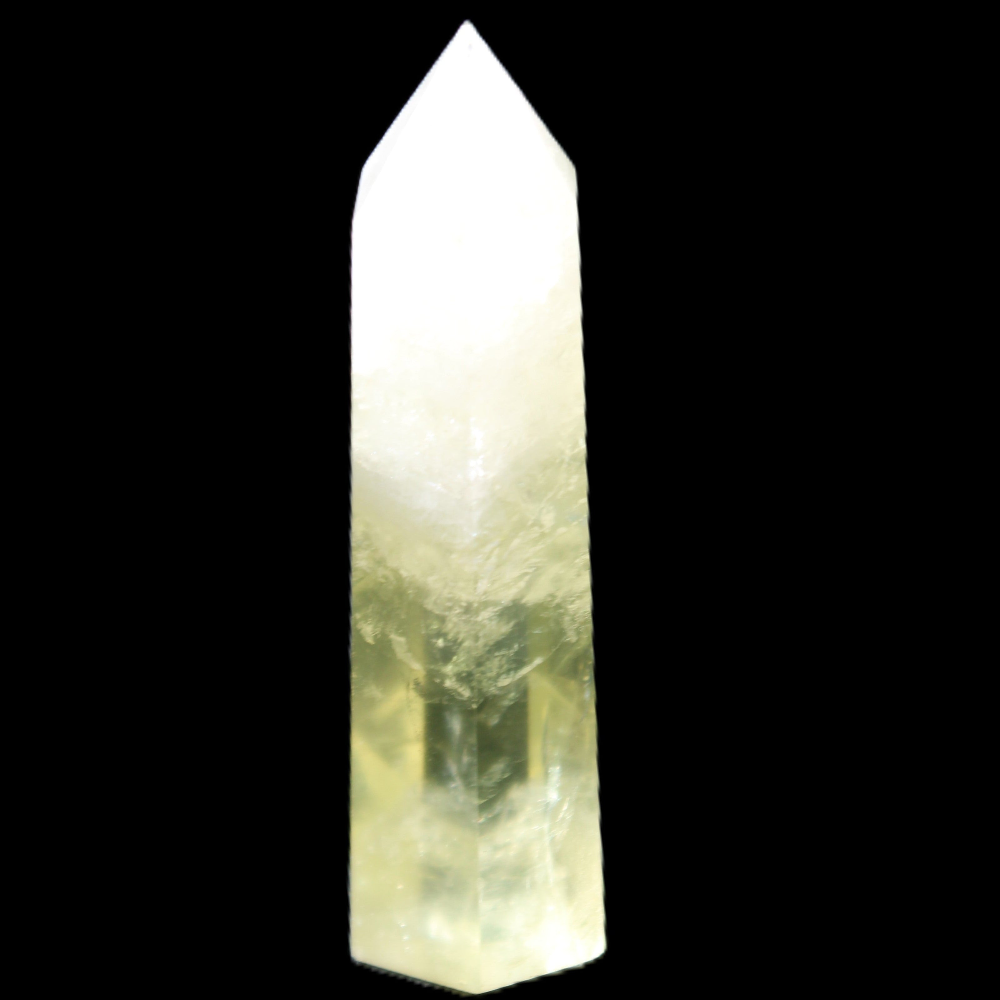 Citrine wand 58mm 23.5g in sunlight - Rocks and Things Store