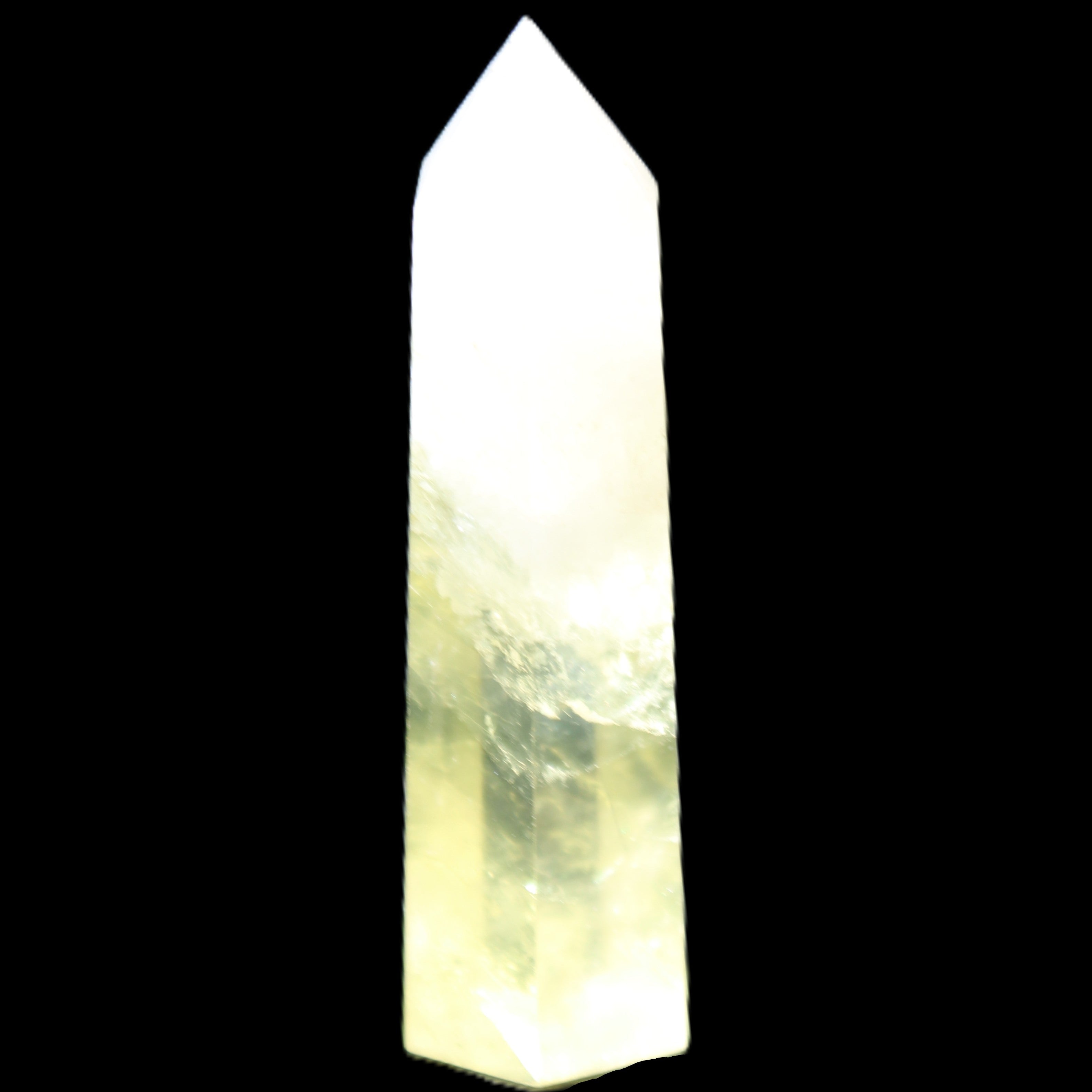 Citrine wand 58mm 23.5g in sunlight - Rocks and Things Store