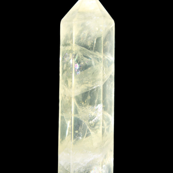 Citrine wand 56mm 22g in sunlight - Rocks and Things Store