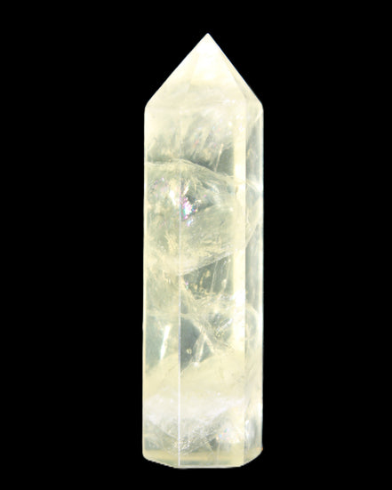 Citrine wand 56mm 22g in sunlight - Rocks and Things Store