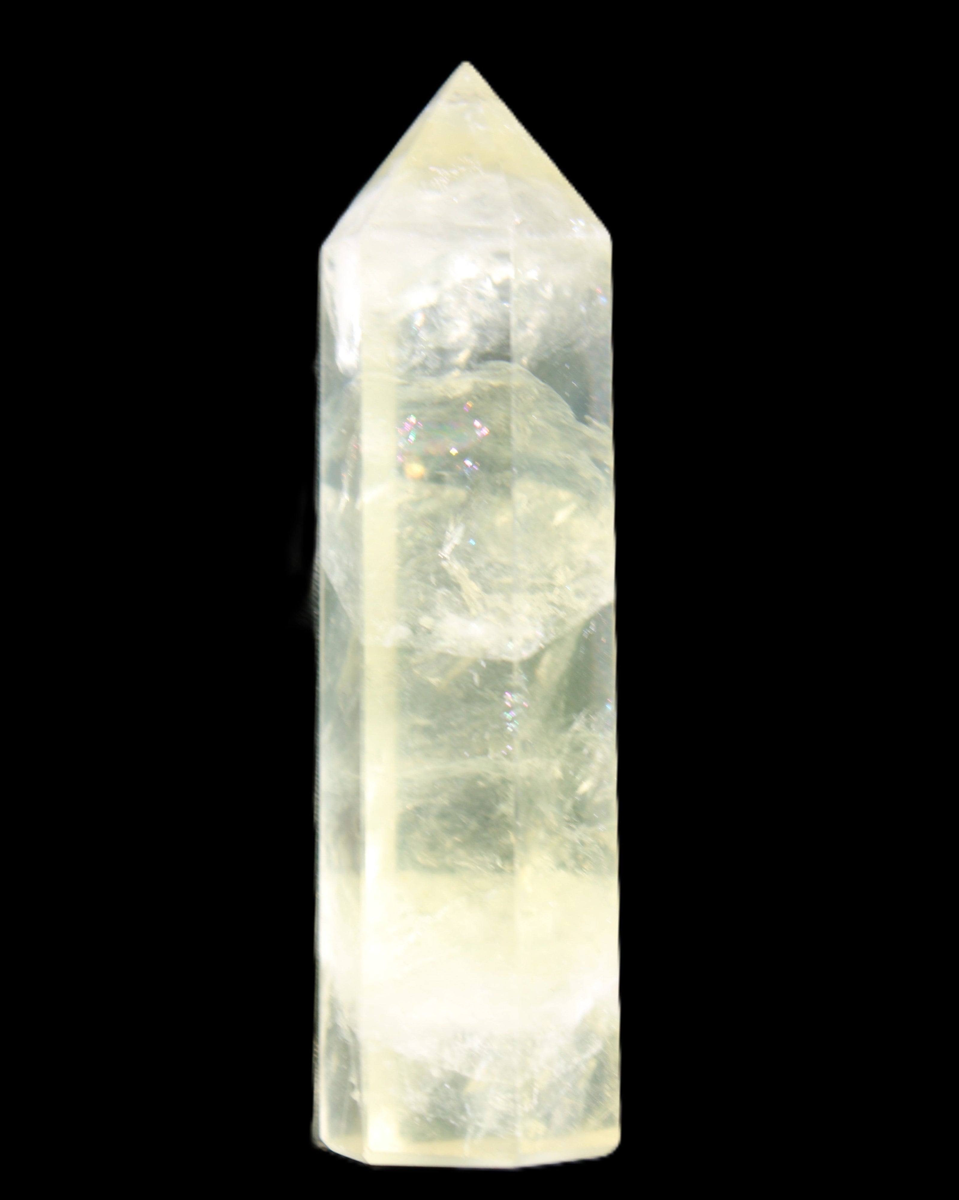Citrine wand 56mm 22g in sunlight - Rocks and Things Store