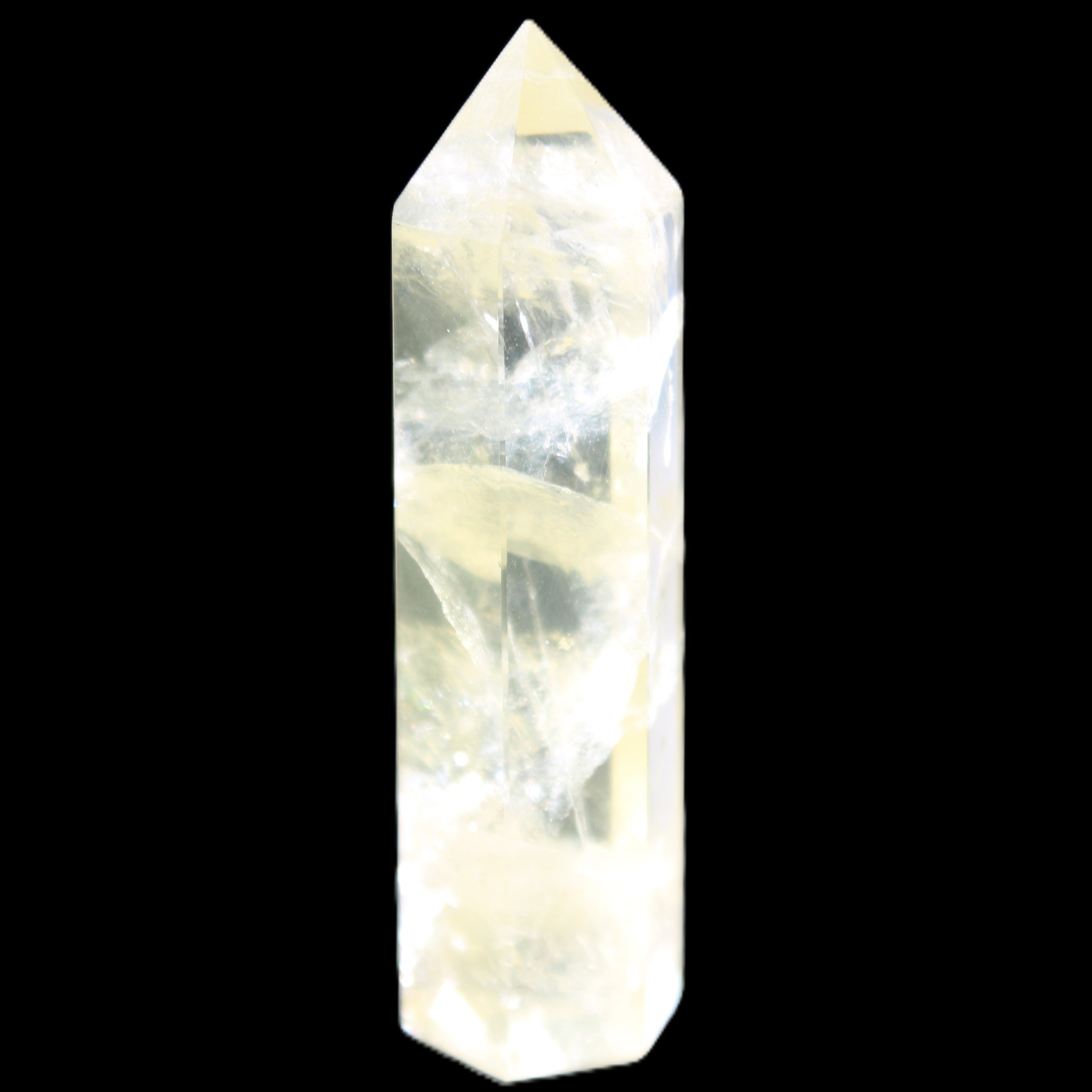 Citrine wand 56mm 22g in sunlight - Rocks and Things Store