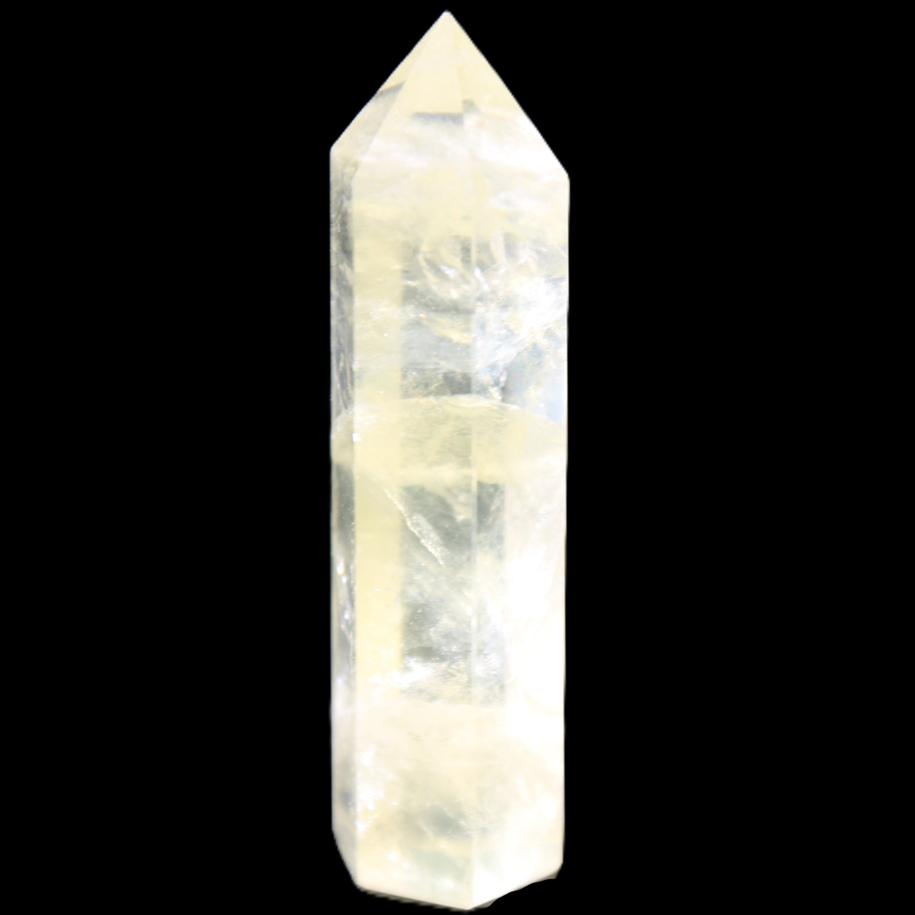 Citrine wand 56mm 22g in sunlight - Rocks and Things Store