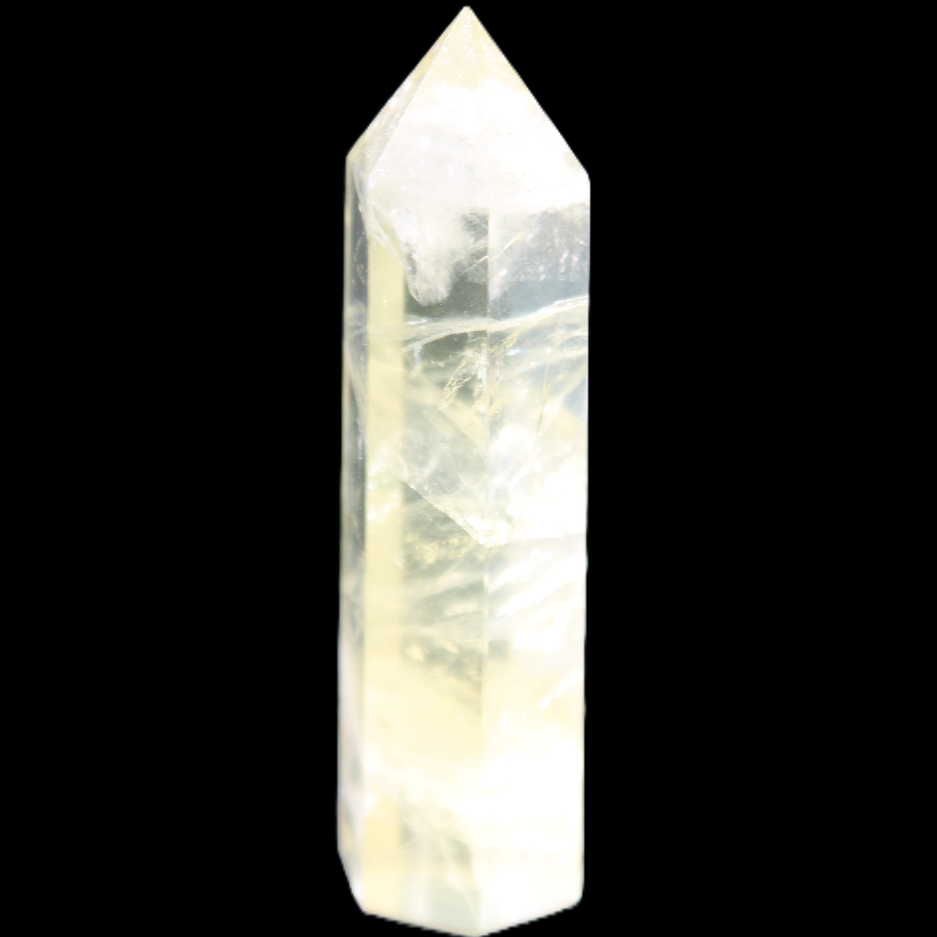 Citrine wand 56mm 22g in sunlight - Rocks and Things Store