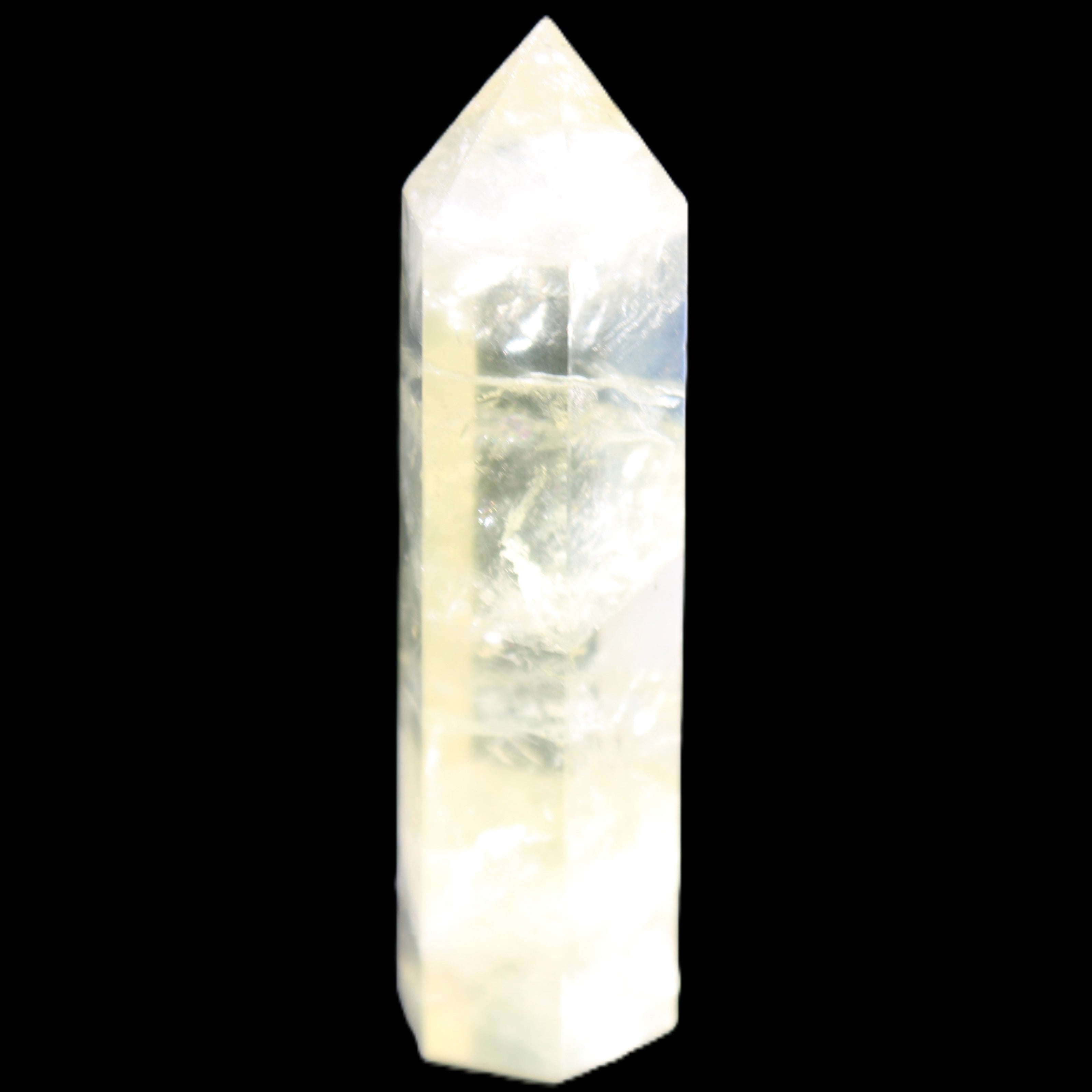 Citrine wand 56mm 22g in sunlight - Rocks and Things Store