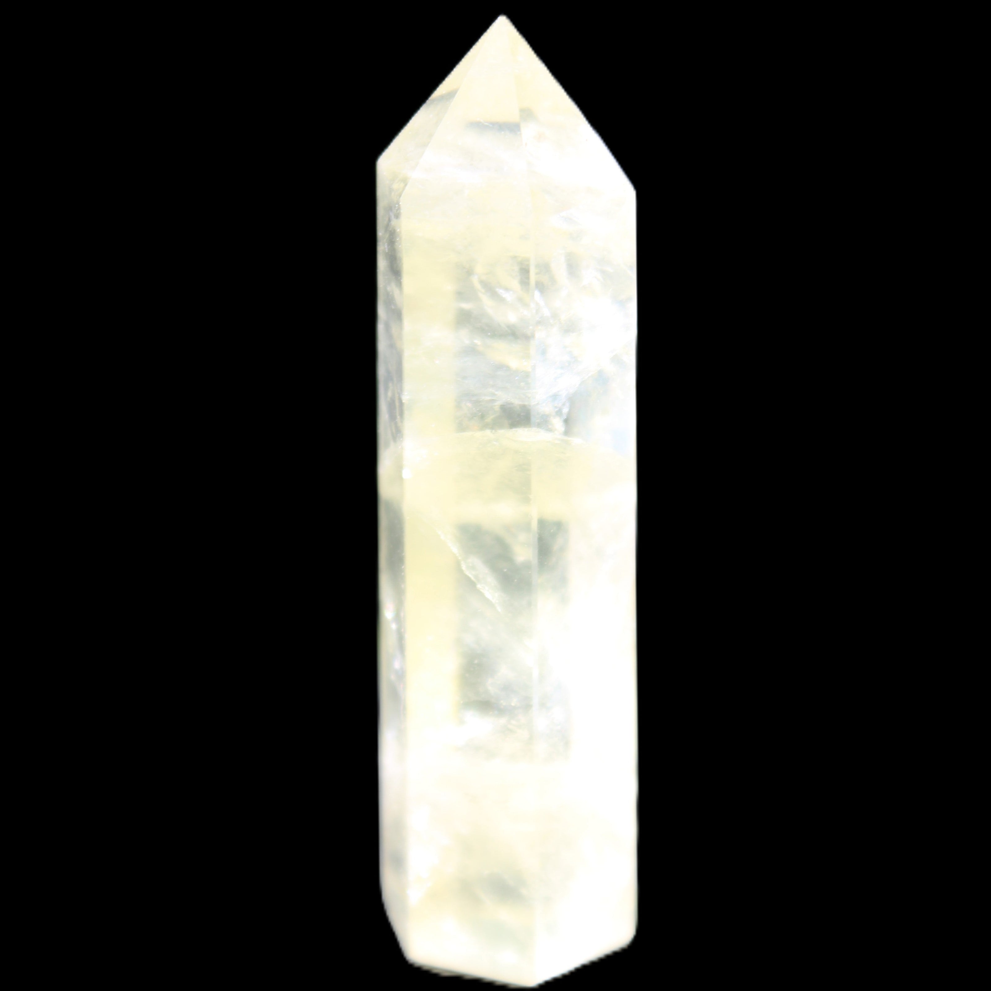 Citrine wand 56mm 22g in sunlight - Rocks and Things Store