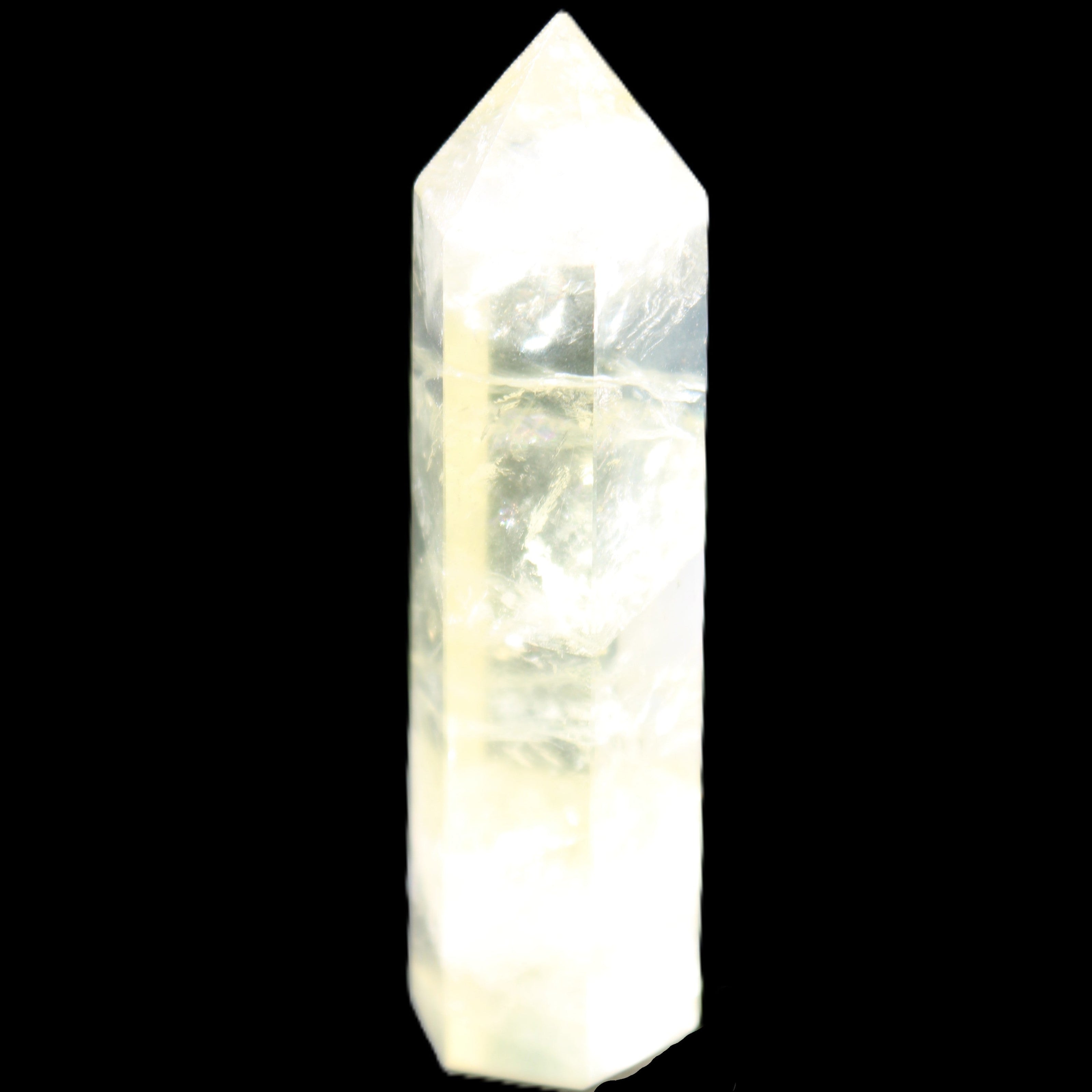 Citrine wand 56mm 22g in sunlight - Rocks and Things Store