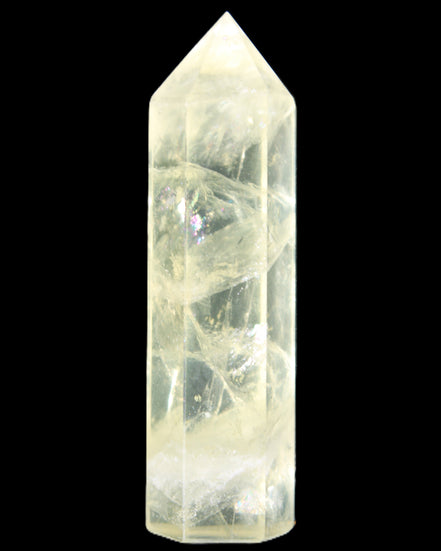 Citrine wand 56mm 22g in sunlight - Rocks and Things Store