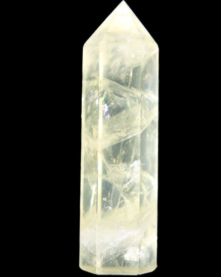 Citrine wand 56mm 22g in sunlight - Rocks and Things Store