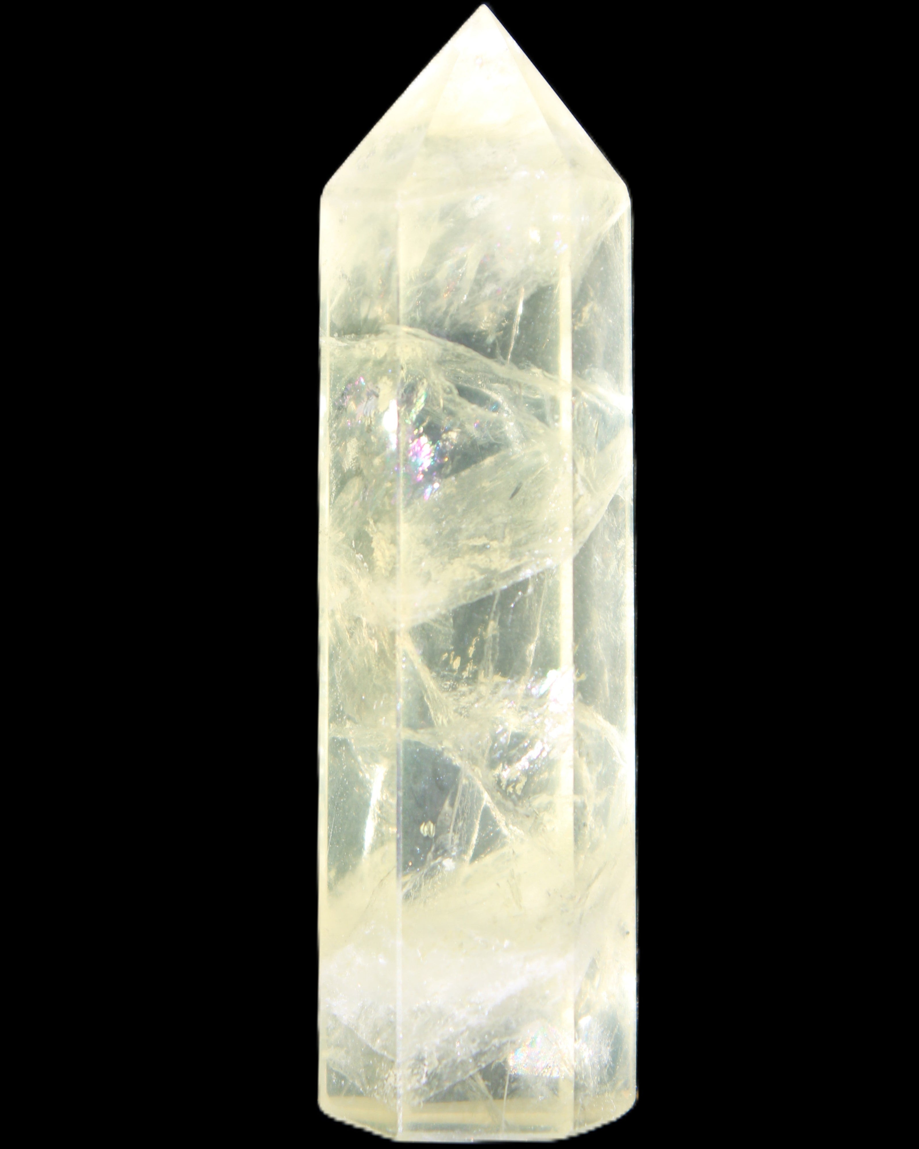 Citrine wand 56mm 22g in sunlight - Rocks and Things Store
