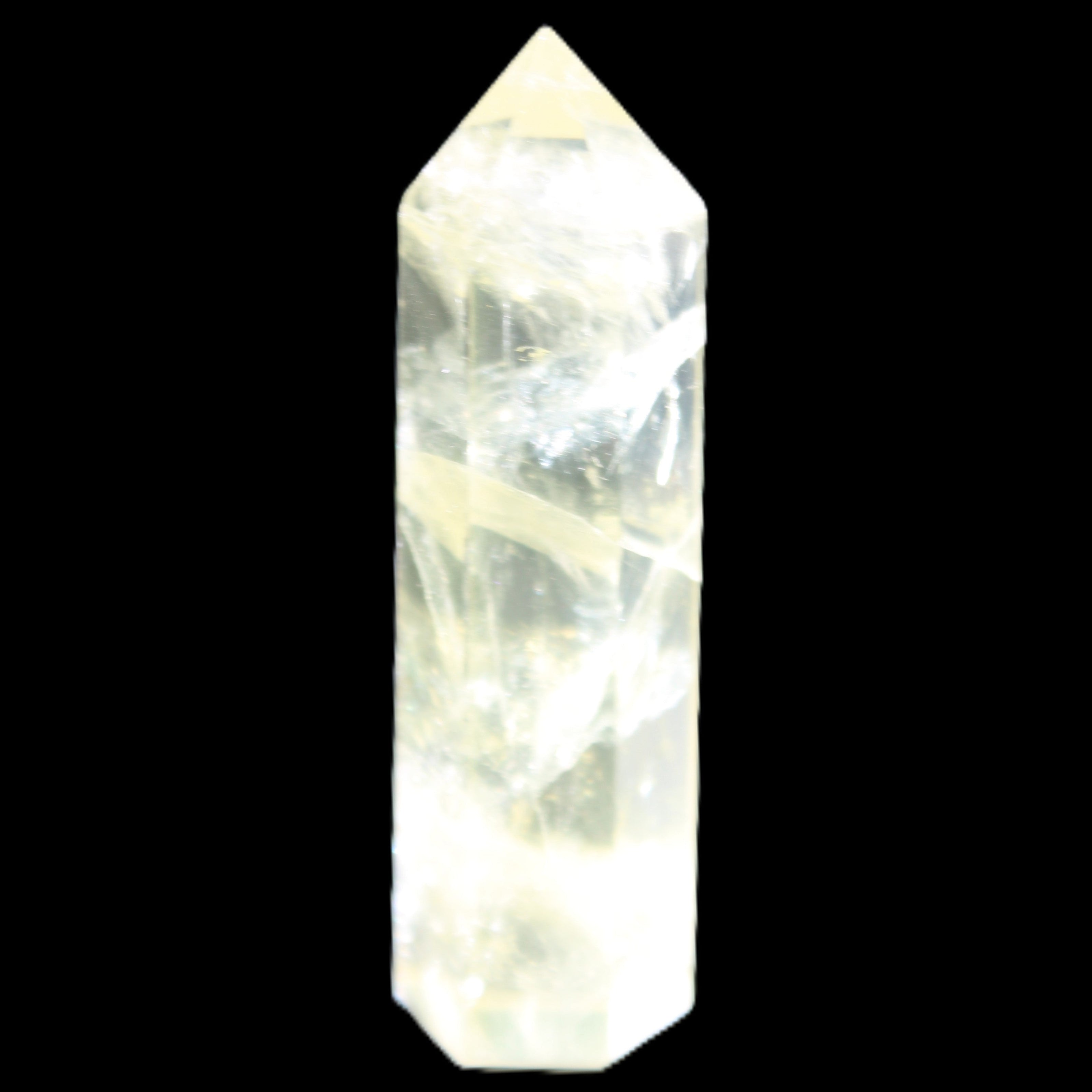 Citrine wand 56mm 22g in sunlight - Rocks and Things Store