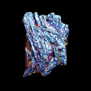 Titanium electroplated Tourmaline feather crystal 5.7g in sunlight - Rocks and Things Store