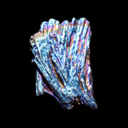 Titanium electroplated Tourmaline feather crystal 5.7g in sunlight - Rocks and Things Store