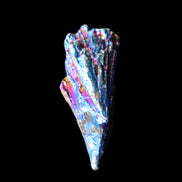 Titanium electroplated Tourmaline feather crystal 5.7g in sunlight - Rocks and Things Store