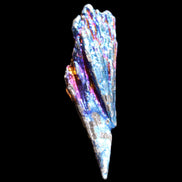 Titanium electroplated Tourmaline feather crystal 5.7g in sunlight - Rocks and Things Store