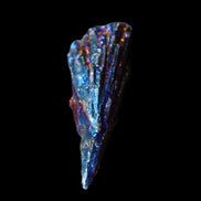Titanium electroplated Tourmaline feather crystal 5.7g in sunlight - Rocks and Things Store