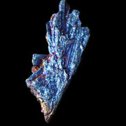 Titanium electroplated Tourmaline feather crystal 8/9g in sunlight - Rocks and Things Store