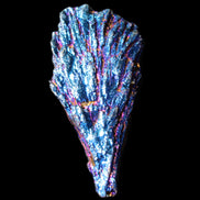 Titanium electroplated Tourmaline feather crystal 8/9g in sunlight - Rocks and Things Store