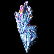 Titanium electroplated Tourmaline feather crystal 8/9g in sunlight - Rocks and Things Store