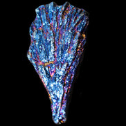 Titanium electroplated Tourmaline feather crystal 8/9g in sunlight - Rocks and Things Store