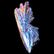 Titanium electroplated Tourmaline feather crystal 8/9g in sunlight - Rocks and Things Store