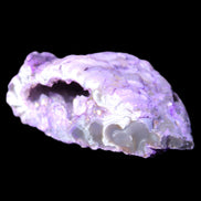 Violet dyed Agate geode 47*30*20mm 31g in sunlight - Rocks and Things Store