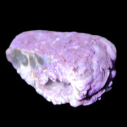 Violet dyed Agate geode 47*30*20mm 31g in sunlight - Rocks and Things Store
