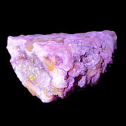 Violet dyed Agate geode 33*39*23mm 28g in sunlight - Rocks and Things Store