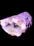 Violet dyed Agate geode 33*39*23mm 28g in sunlight - Rocks and Things Store
