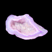 Violet dyed Agate geode 43*27*21mm 20g in sunlight - Rocks and Things Store