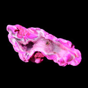 Magenta dyed Agate geode 52*24*16mm 15.5g in sunlight - Rocks and Things Store