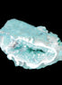 Green dyed Agate geode 42*20*31mm 26g in sunlight - Rocks and Things Store