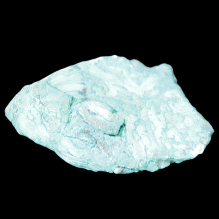 Green dyed Agate geode 42*20*31mm 26g in sunlight - Rocks and Things Store