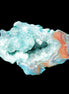Green dyed Agate geode 44*28*20mm 22g in sunlight - Rocks and Things Store