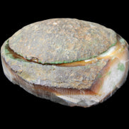 Agate geode 92*80*36mm  (312+83g) 395g in sunlight - Rocks and Things Store